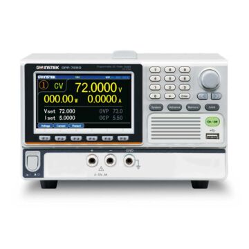 GW Instek GPP-7250G 360W, Single Channel 72V/5A DC Power Supply, LAN/GPIB