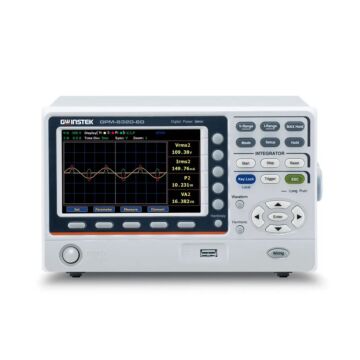 GW Instek GPM-8320-60 2-Ch Power Meter up to 60A input with LAN/USB/RS-232