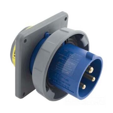 Hubbell Power Systems HBL332P6W Plug 2P3W32A240V Male End Hubbell