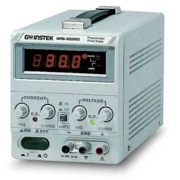 GW Instek GPS-3030D Digital Power Supply, Dual Display, 0-30V