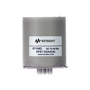 Keysight Technologies 87104D Switch,SP4T,DC-40GHz,Terminated 