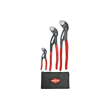 Knipex Tools 9K 00 80 122 US 3pc.Cobra Set w/ Keeper Pouch 7-1/2" Long