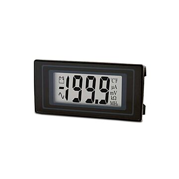 Lascar DPM 500 3.5 Digit LCD Voltmeter, 12.5 mm Digit Height