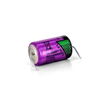 MadgeTech TL-2150 3.6 Volt, Lithium Battery, 1/2 AA, Axial Leads, rated to +80C