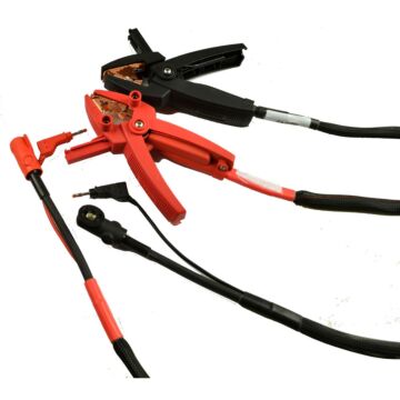Megger GA-90004 Test cables with Kelvin clamps, 4 ft and 10 ft