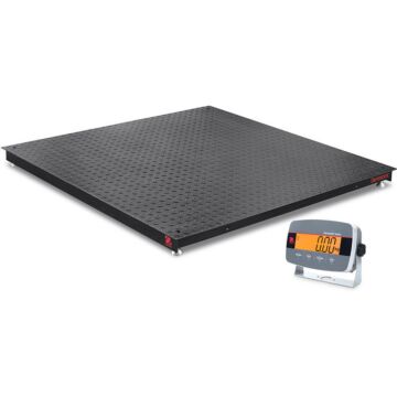 Ohaus Scale I-DF33P2500B1L Floor Scale, ABS Indicator, 2,500 lb, 4x4'