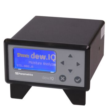 Panametrics DEW.IQ Panel Mount Moisture Analyzer, 100 to 240 VAC, no power cord