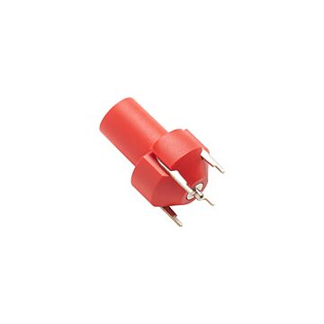 Pomona 73096-2 In-Line 4mm Safety Jack For PCB, Red