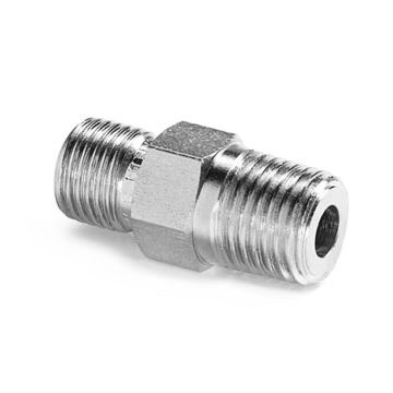 Ralston Instruments QTHA-1MS1 1/8" MNPTx male QT with Check-valve Stainless Steel Adapter