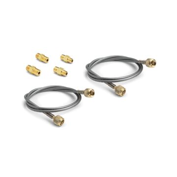 Ralston Instruments QTHA-KIT6-6FT High Pressure Hose Kit, 6000PSI Brass, 6'