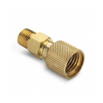 Ralston Instruments QTHA-MFB0-1620 Male QT x Mini-Stainless Steel, 1620 female, Brass Adapter