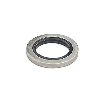 Ralston Instruments QTHA-4BR-RS 1/2" Male RS Bonded Seal Ring, Steel & Buna-N