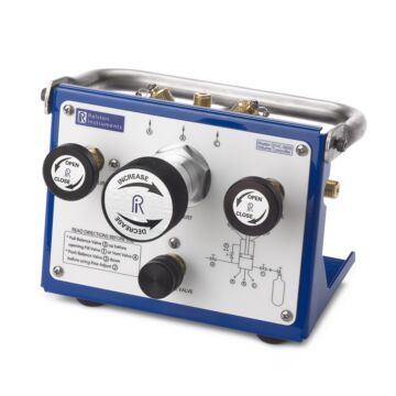 Used Ralston Instruments QTVC-2FBA-6-3 QTVC Volume Controller 1/4" NPTF Gauge