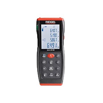 Ridgid Tools 36813 Micro LM-400 Advanced Laser Distance Meter, 229 Ft. Range