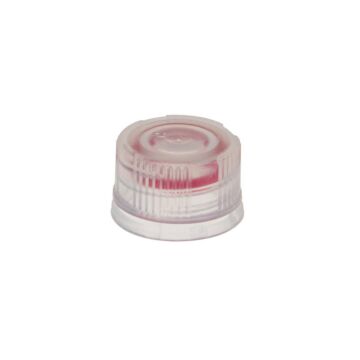 Simport Screw Cap for microtube with o-ring and flat top, clear, pack/1000
