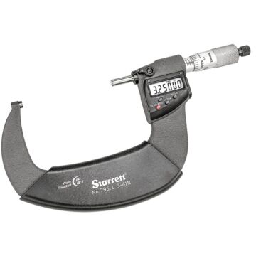 Starrett 795.1XRL-4 Used for Sale ELECTRONIC OUTSIDE MICROMETER, IP67 3-4" (WITH OUTPUT)