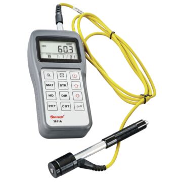 Used Starrett 3811A Digital Compact Hardness Tester w/Impact Device