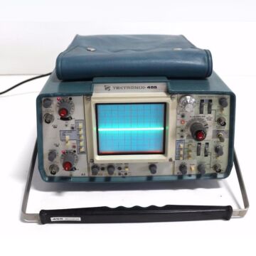 Tektronix 455 for Rent, Dual-Trace Analog Oscilloscope, 50 MHz, 2 Channels