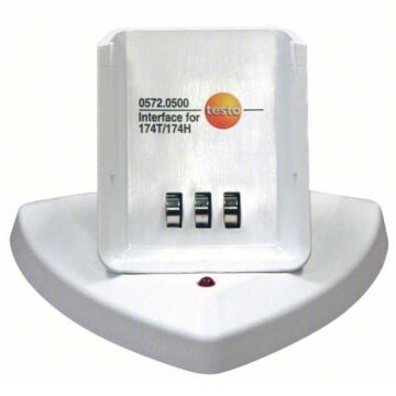 Testo 0572 0500 USB Cradle with USB Cable for 174T/H