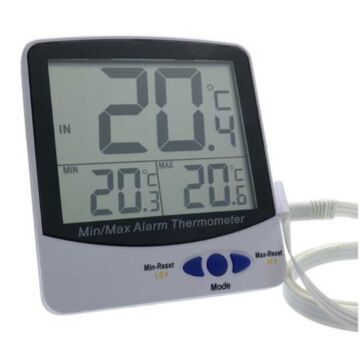 Thermco ACC895WDIG Triple Display, Large Digit MIN/MAX, Digital Thermometer, -50/70C&F