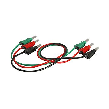 BK Precision TL9120 50cm Stacking Retractable Sleeve Plug Output Cable Kit