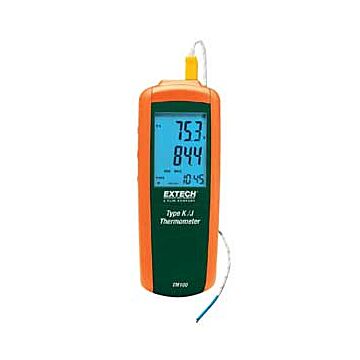 Extech TM100 Type K/J Single Input Thermometer