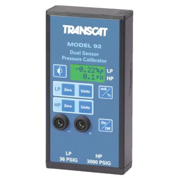 Transcat MODEL 92 for Rent, IS Pressure Calibrator, 36/300PSI