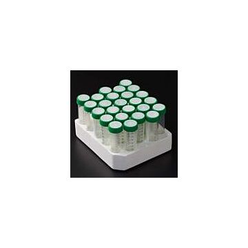 CellTreat 50mL Centrifuge Tube, Marking Spot Caps - Foam Rack, Sterile, case/300