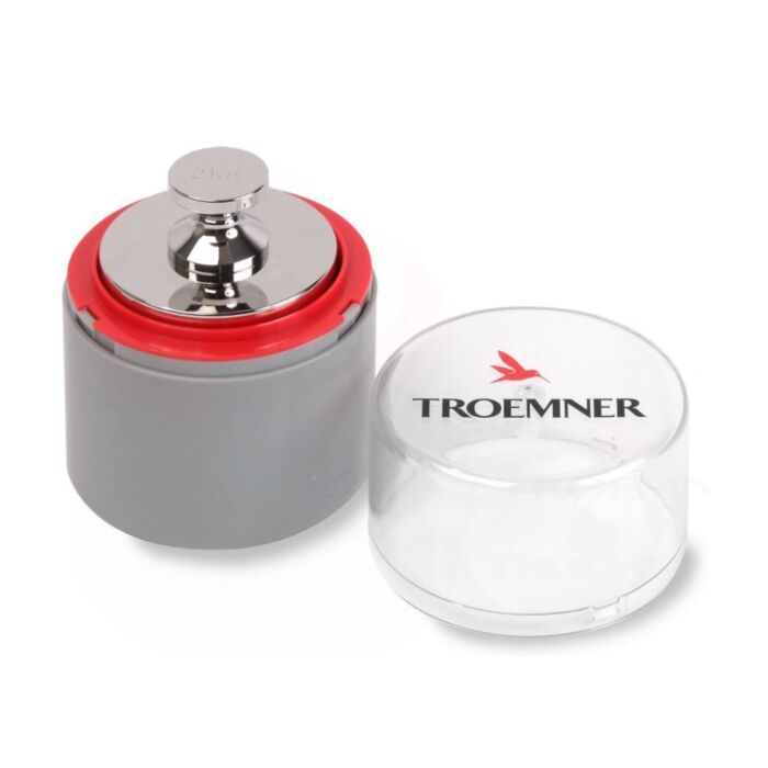 Troemner 7012-2W 2kg Analytical Precision Class 2 Weight, NVLAP Certificate