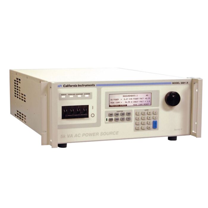 Ametek California Instruments 5001IX USED FOR SALE AC/DC Power Source,5kVA 0-1kHz Output,Single Phase,240V