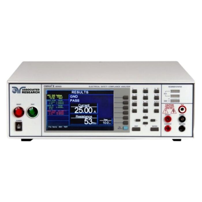 Associated Research OMNIA II 8257 for Rent, Electrical Safety Compliance Analyzer, 7-in-1 500 VA