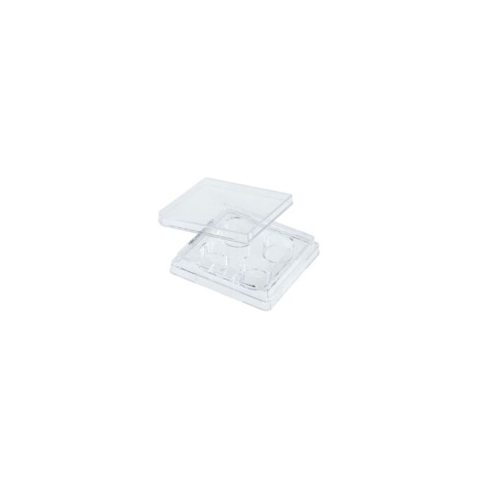 Celltreat 229503 4 Well Non-treated Plate with Lid, Individual, Sterile