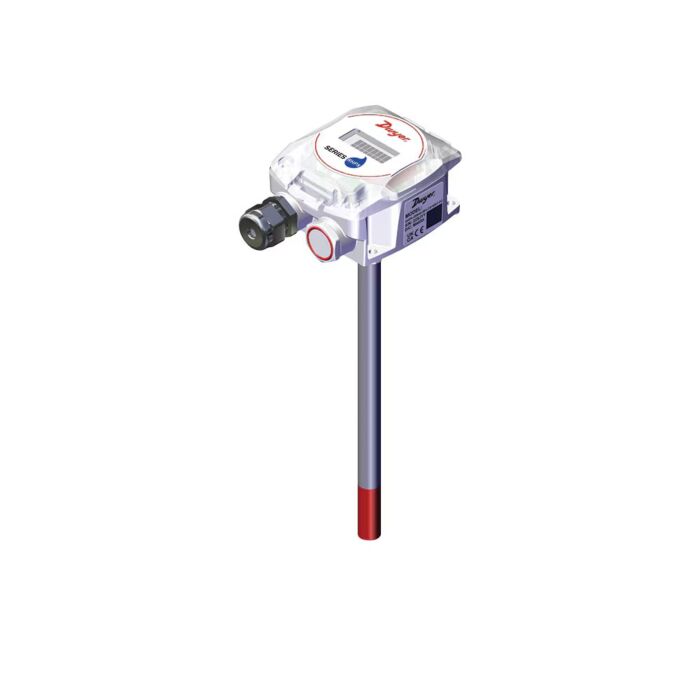 Dwyer Instruments RHPX-3SDAA-00 Relative Humidity/ Temperature Transmitter, 3%, with Duct