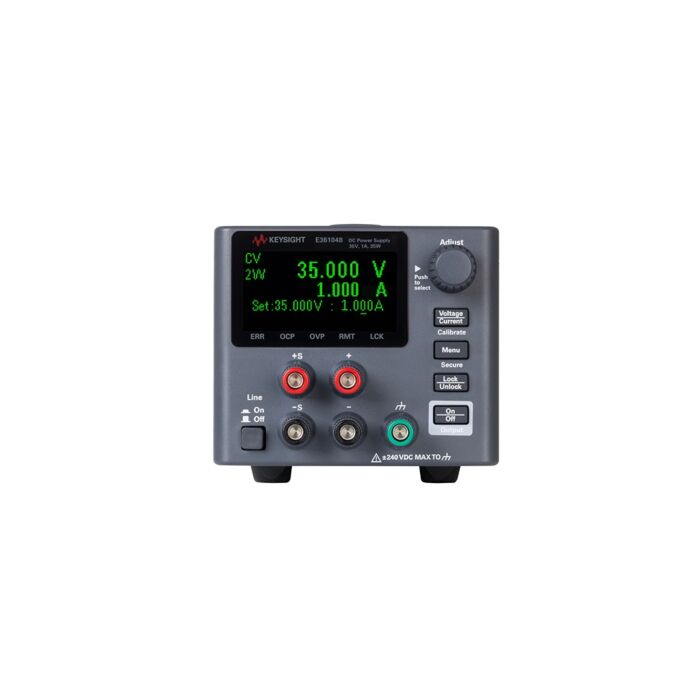 Keysight E36104B DC Power Supply, 35 V, 1 A, 35 W Programmable, LAN & USB
