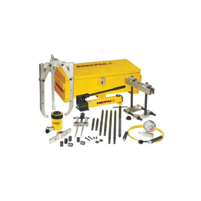 Enerpac BHP2751G Hydraulic Master Puller Set with Hand Pump, 24 Ton