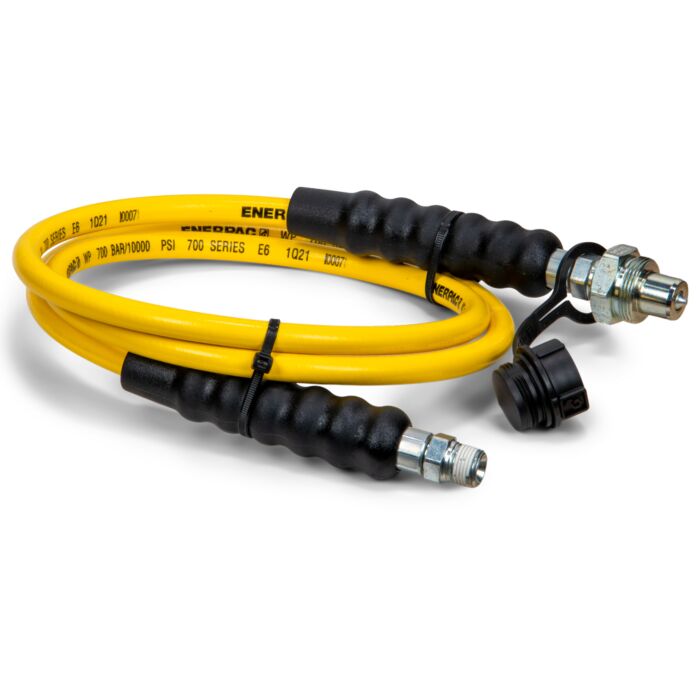 Enerpac HC7206 6ft.Hydraulic Hose,3/8NPT for Hydraulic Pumps