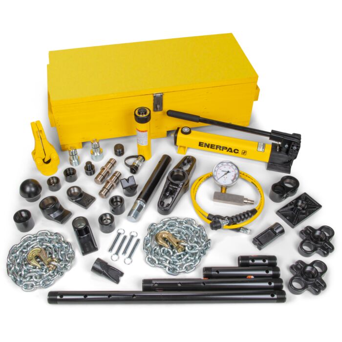 Enerpac MS210 5 Ton, Hydraulic Cylinder and Hand Pump Set