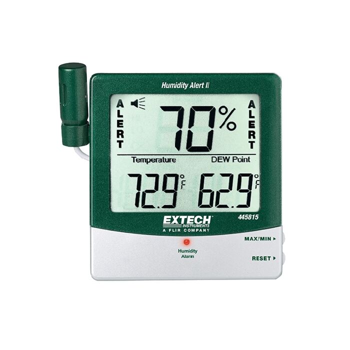 Extech 445815 Hygro-Thermometer Humidity Alert with Dew Point