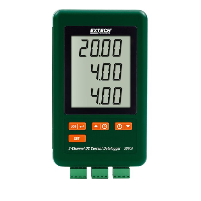 Extech SD900 3-Channel DC Current (mA) Datalogger