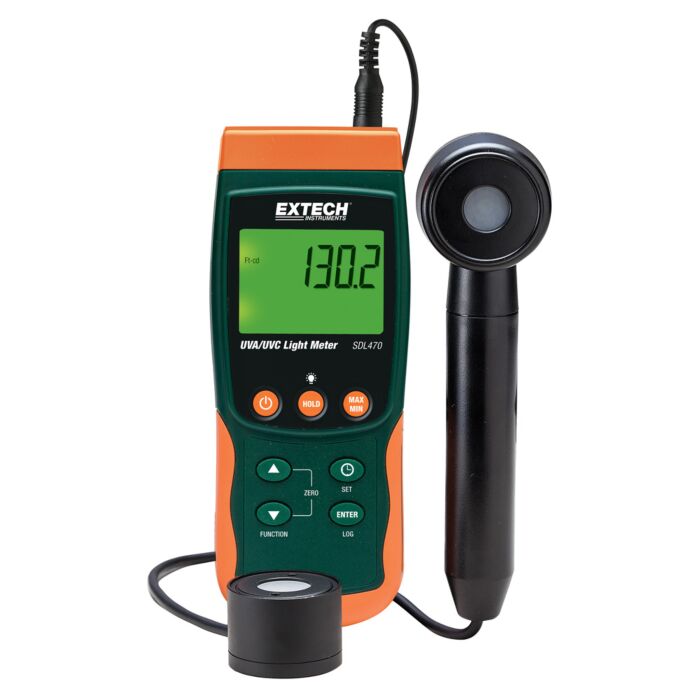 Extech SDL470 UVA/UVC Light Meter/Datalogger with NIST Certificate