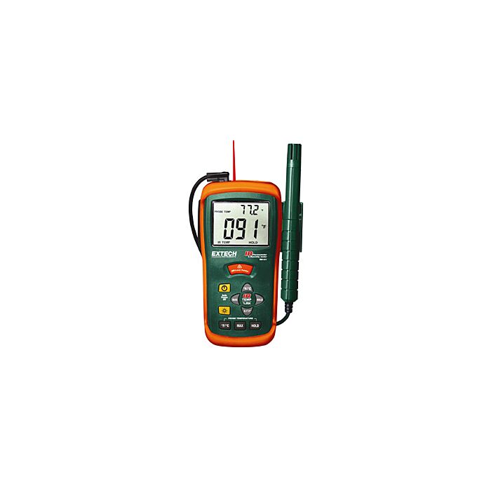 Extech RH101 Hygrothermometer + Infrared Thermometer
