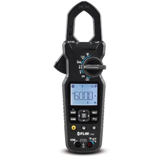 FLIR CM65 True RMS 600A Solar Clamp Meter with METERLiNK
