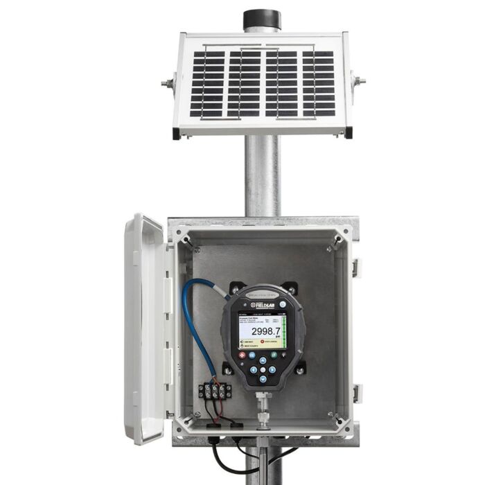 Ralston Instruments FLP1-GV-XF-EH-SP FieldLab Outdoor Enclosure Kit, solar power, pole mount, 10kPSI, 1/4" 