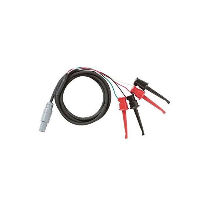 Fluke Calibration 2373-LPRT Adapter, LEMO to Mini-Grabbers 4-wire (PRT)
