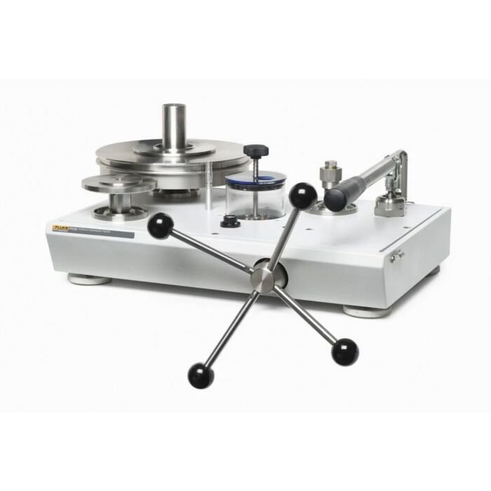 Fluke Calibration P3124-MPA Oil Operated Dual Range Deadweight Tester, 70Mpa