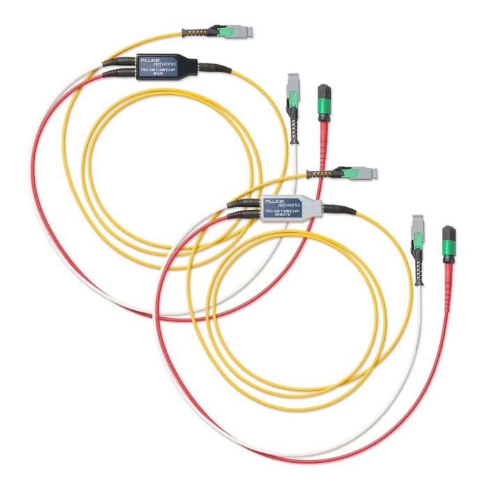 Fluke Networks CFM-TRC-S-MMC24P Test Reference Cord Kit for SM MMC 24 Unpinned Cables