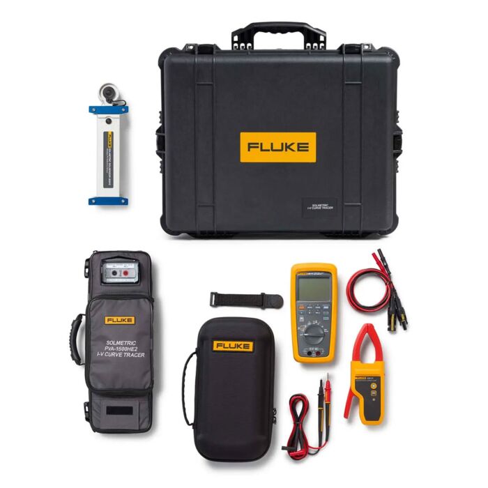 Fluke FLK-PVA-283/PV Solar Tools Kit with CT/ Solar Digital MM/Wireless Current Clamp Set
