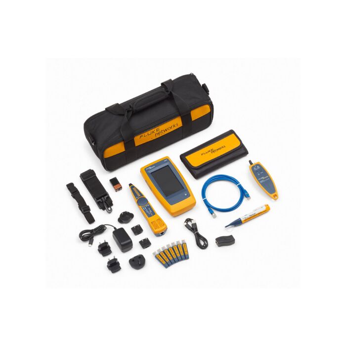 Fluke Networks LIQ-KIT-VFL-FBRLRT LinkIQ Kit with Fiber VFL & Live Fiber Detector