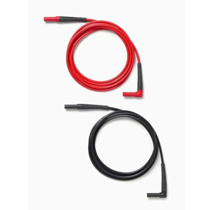 Fluke TL324 CAT III 1500V,Suregrip Silicone Test Leads Straight-Angle