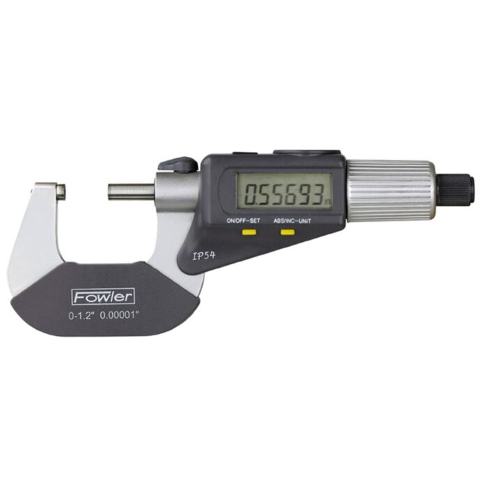 Fowler 548660010 Quadramic Elec. 4-way Reading Micrometer  0-1.2"/0-30mm